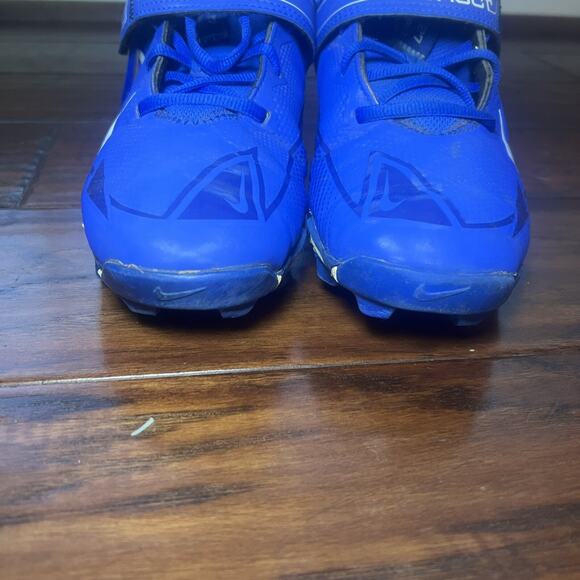Nike Force Trout 8 Keystone 'Hyper Royal' Boys 4Y Molded Baseball Cleats - Picture 2 of 11